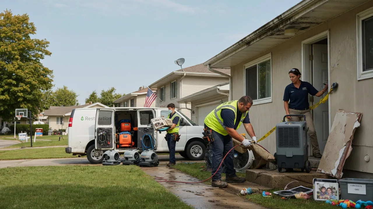Water Damage Restoration in Morristown, NJ near me